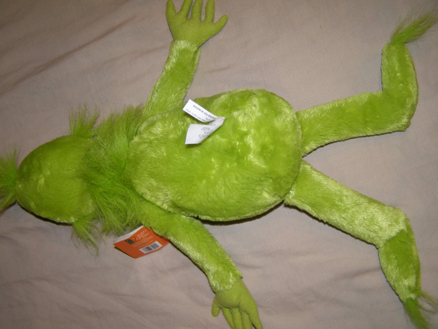 large grinch stuffed toy