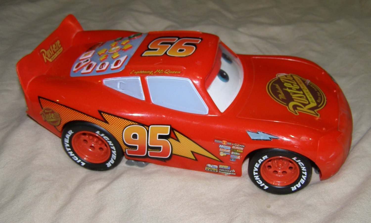 lightning mcqueen programmable car