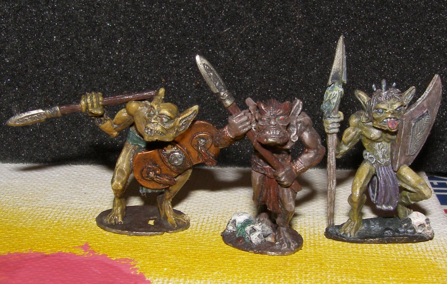 Alternative Armies Bugbears x3 painted D&D 25mm dungeon figures