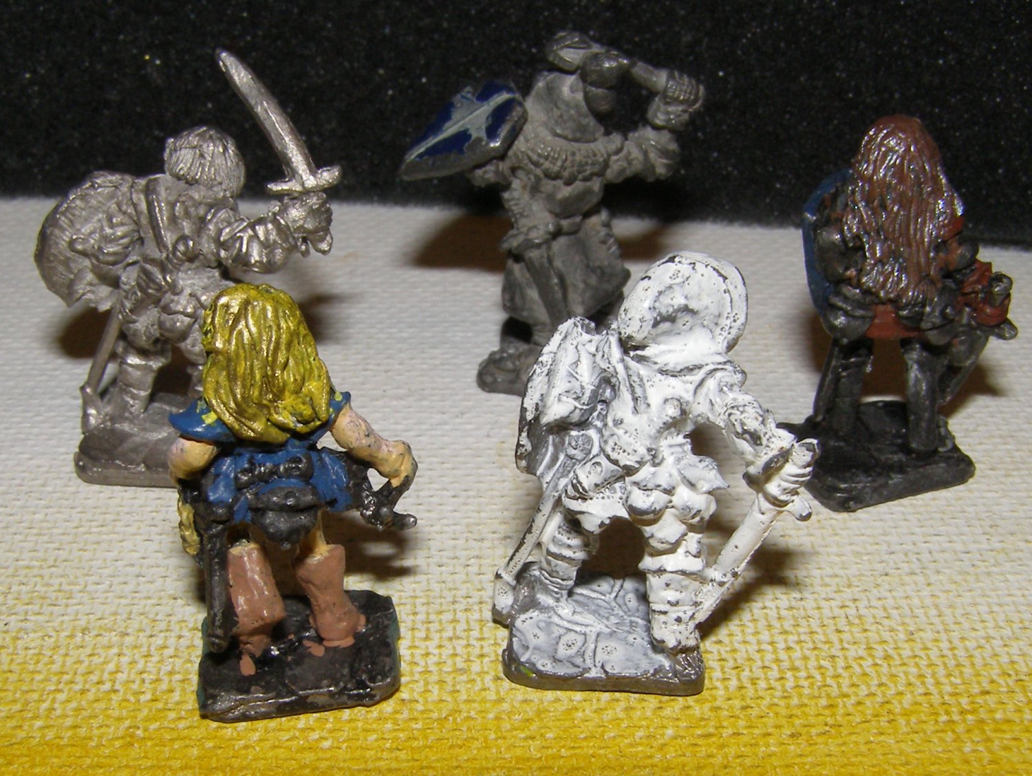 lead d&d figures