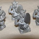 Heritage Dungeon Dwellers 25mm figures Orcs x4 unpainted 1243 v1