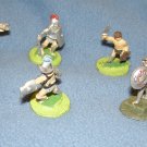 Grenadier Models x7 Gladiators painted vtg Dungeon 25mm gaming figures