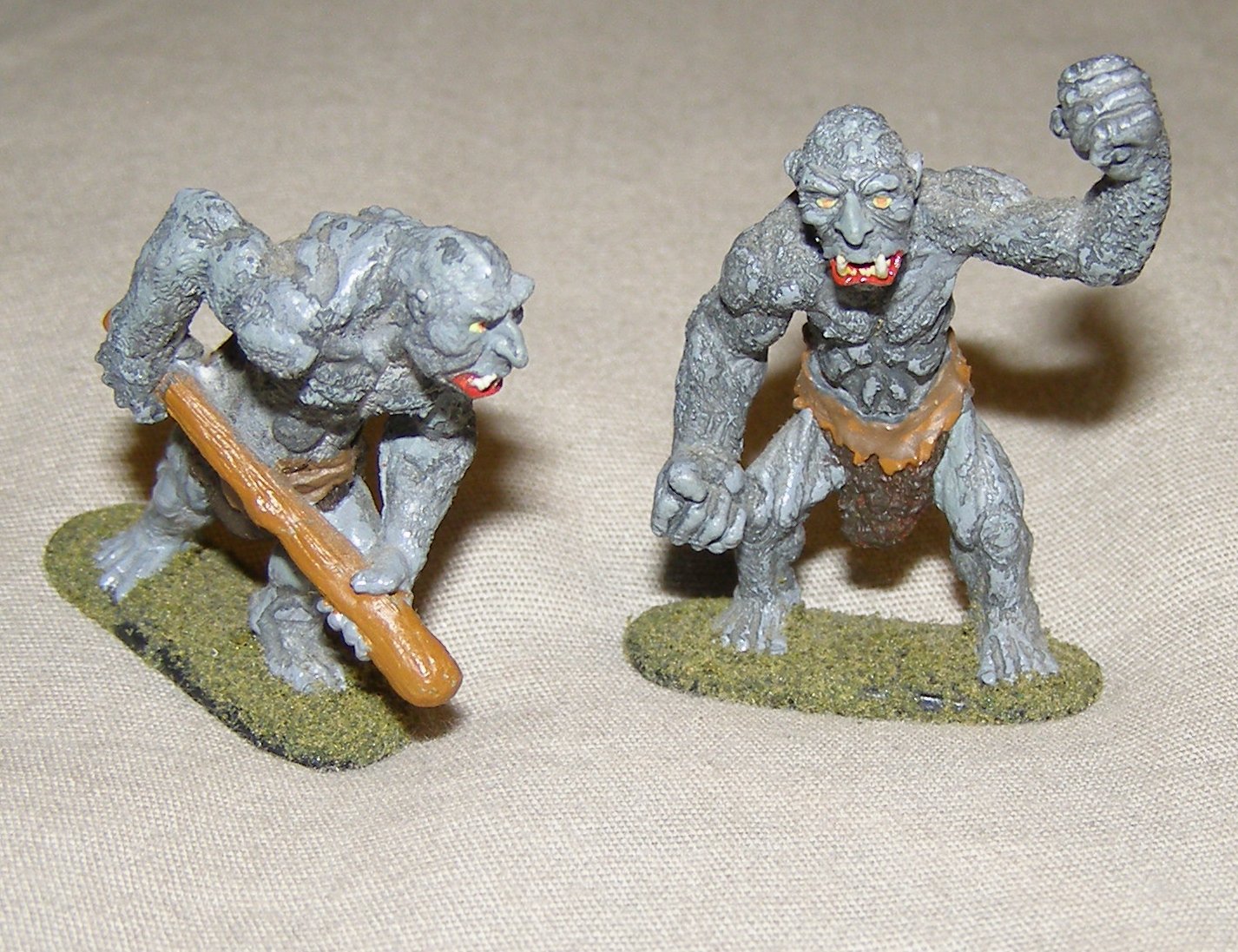 Ral Partha classic painted Trolls 25mm D&D figures