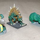 Ral Partha x3 creatures painted 25mm D&D dungeon miniatures