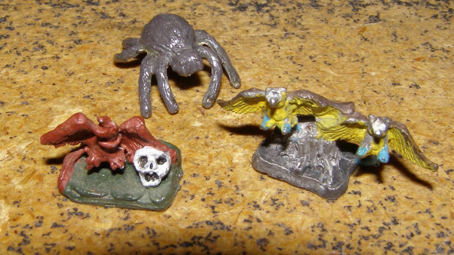 Heritage Stirges and Spider monsters 25mm D&amp;D figures