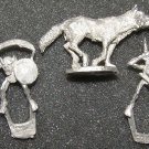 Ral Partha Goblin wolf riders vintage D&D lead LOTR Warg figures MINT