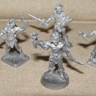 Ral Partha x4 Forgotten Realms Drow characters 25mm D&D figures