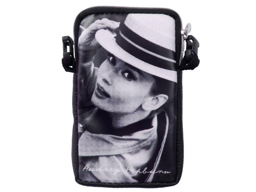 Audrey Hepburn Rare Mobile Cell Phone Camera Case Pouch Bag