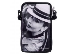 Audrey Hepburn Rare Mobile Cell Phone Camera Case Pouch Bag