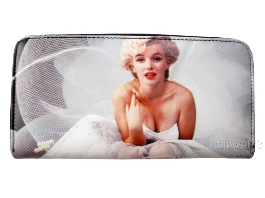 Marilyn Monroe Ballerina Credit Card Money ID Holder Wallet Purse Bag