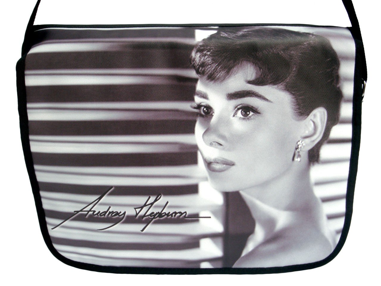 Audrey Hepburn Signature Classic 15" Laptop Notebook Case Bag