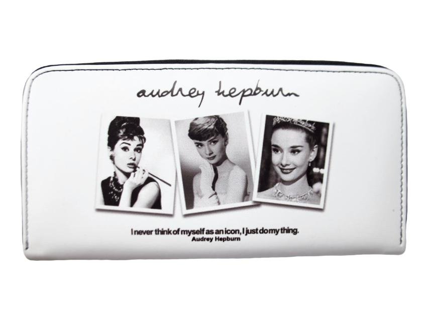 Audrey Hepburn Rare Photo Collage Credit Card Money Case Wallet Purse