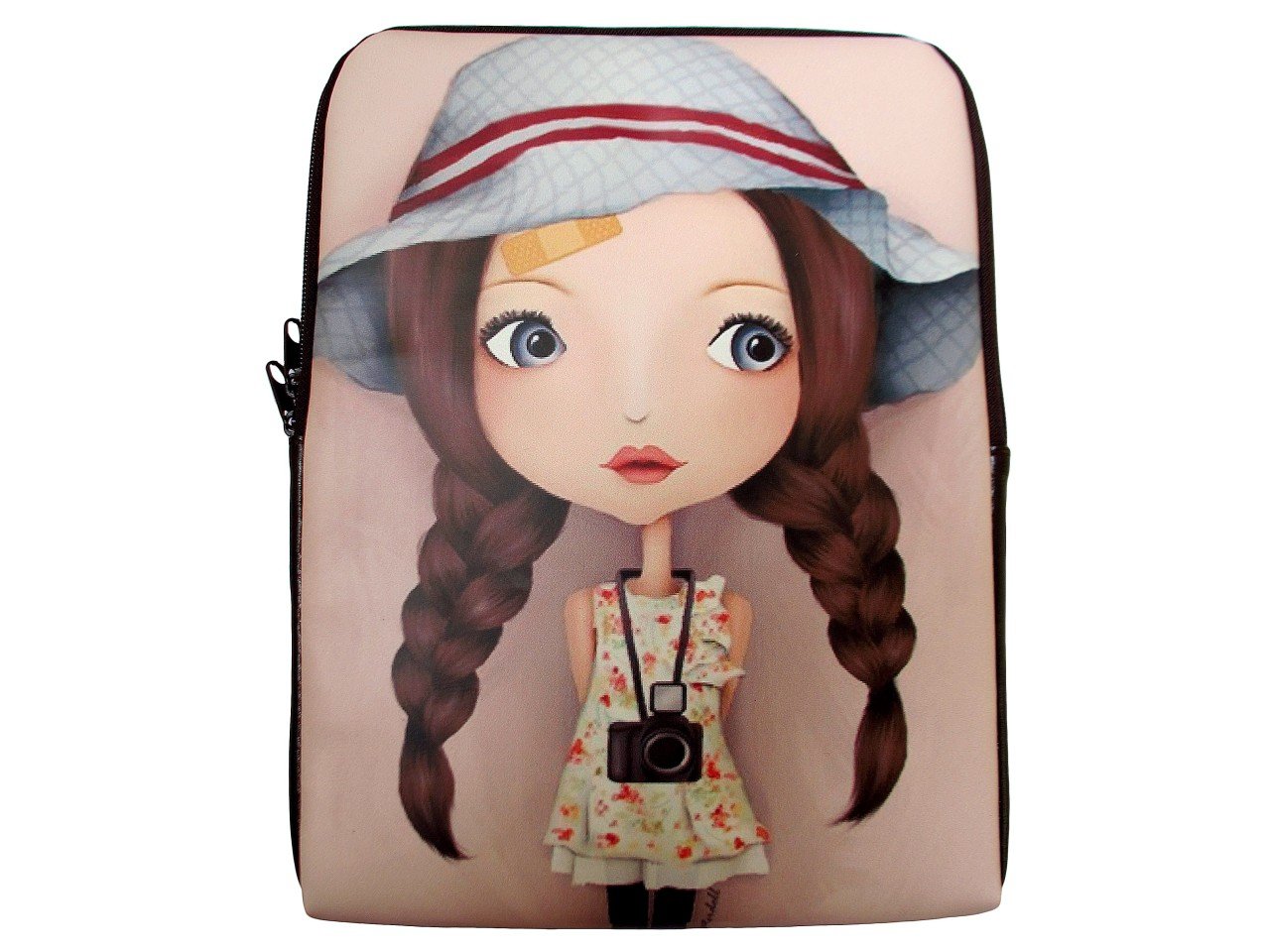 Cartoon iPad 1 2 3 4 Mini Air Netbook Tablet Sleeve Case Cover Skin Bag