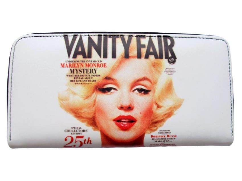Marilyn Monroe Vanity Fair Front Cover Credit Card Money ID Holder Wallet