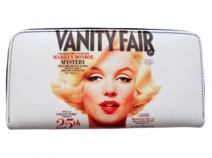 Marilyn Monroe Vanity Fair Front Cover Credit Card Money ID Holder Wallet