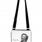 Marilyn Monroe Signature Classic Messenger Cross Body Sling White Bag Purse