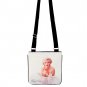 Marilyn Monroe Blonde Ballerina White Shoulder Sling Bag Purse