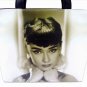 Audrey Hepburn Breakfast At Tiffany's Retro Wide Tote Shoulder Bag Purse