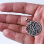 925 Sterling Silver All-Seeing Egyptian Eye of Horus Illuminati Celtic Knot Charm Pendant