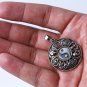 925 Sterling Silver Yin Yang Ashtamangala Hindu Tibetan Buddhism Sacred Pendant