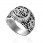 925 Sterling Silver Sleipnir Viking Horse Odin's Steed Signet Norse Ring