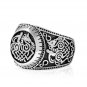 925 Sterling Silver Sleipnir Viking Horse Odin's Steed Signet Norse Ring