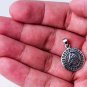 925 Sterling Silver Valknut Runes Futhark Viking Asatru Odin Charm Pendant