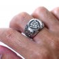 925 Sterling Silver Viking Jewelry Valknut Mammen Style Norse Scandinavian Ring
