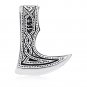 925 Sterling Silver Viking Slavic Perun Axe Double Sided Legendary Amulet Pendant