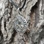 925 Sterling Silver Celtic Triskele Triskelion Viking Norse Runes Futhark Pendant