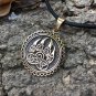 Handcrafted Bronze Viking Print Bear Paw Claw Slavic Warding Veles Pendant