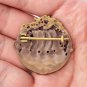 Handcrafted Bronze Viking Ship Drakkar Shirt Lapel Nordic Amulet Brooch Pin Jewelry Badge