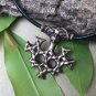 Handcrafted Bronze Viking Hiddensee Cross Thor Hammer Antique Finish Germanic Pendant