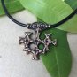 Handcrafted Bronze Viking Hiddensee Cross Thor Hammer Antique Finish Germanic Pendant