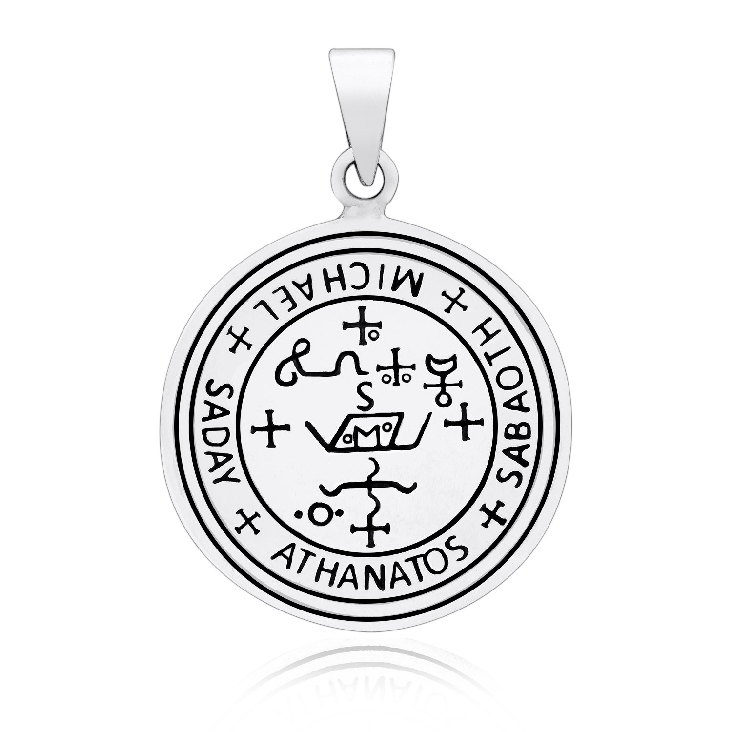 925 Sterling Silver Sigil of Archangel Saint Michael Protection ...