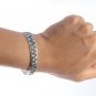 925 Sterling Silver Celtic Irish Triskelion Triskele Knot Viking Bangle Bracelet