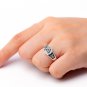 925 Sterling Silver Celtic Triquetra Knot Womens Pagan Ring