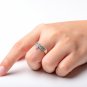 925 Sterling Silver Viking Raven Celtic Knotwork Pagan Unisex Ring