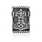 925 Sterling Silver Viking Thor Hammer Mjolnir Odin Beard Hair Bead Dreadlocks