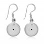 925 Sterling Silver King Solomon Seal of Solomon Star of David Judaica Earrings