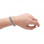 925 Sterling Silver Celtic Triquetra Infinity Knots Pagan Bangle Bracelet