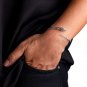 925 Sterling Silver Viking Jormungand Midgard Serpent Snake Dragon Bangle Bracelet