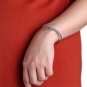925 Sterling Silver Viking Jormungand Midgard Serpent Snake Dragon Bangle Bracelet