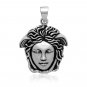 925 Sterling Silver Medusa Monster Gorgon Ancient Greek Mythology Pendant