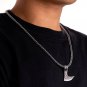 925 Sterling Silver Viking Kings Necklace Asgard Solid Chain 4.5mm