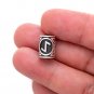 925 Sterling Silver Viking Norse Rune Futhark Ihwaz Eihwaz Beard Hair Bead Dreadlocks