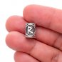 925 Sterling Silver Viking Norse Rune Futhark Raidho Beard Hair Bead Dreadlocks