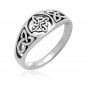 925 Sterling Silver Witch Witches Magical Knot Witchcraft Wiccan Unisex Ring