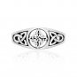 925 Sterling Silver Witch Witches Magical Knot Witchcraft Wiccan Unisex Ring