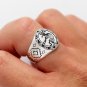925 Sterling Silver Kokopelli Native American Southwestern Deity Hopi Aztec Ring